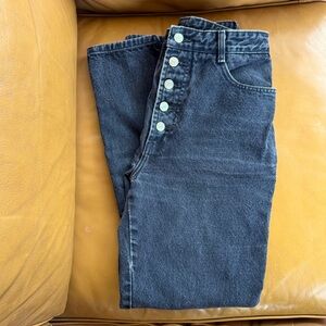Vintage Bongo Jeans -  size 9 - faded black